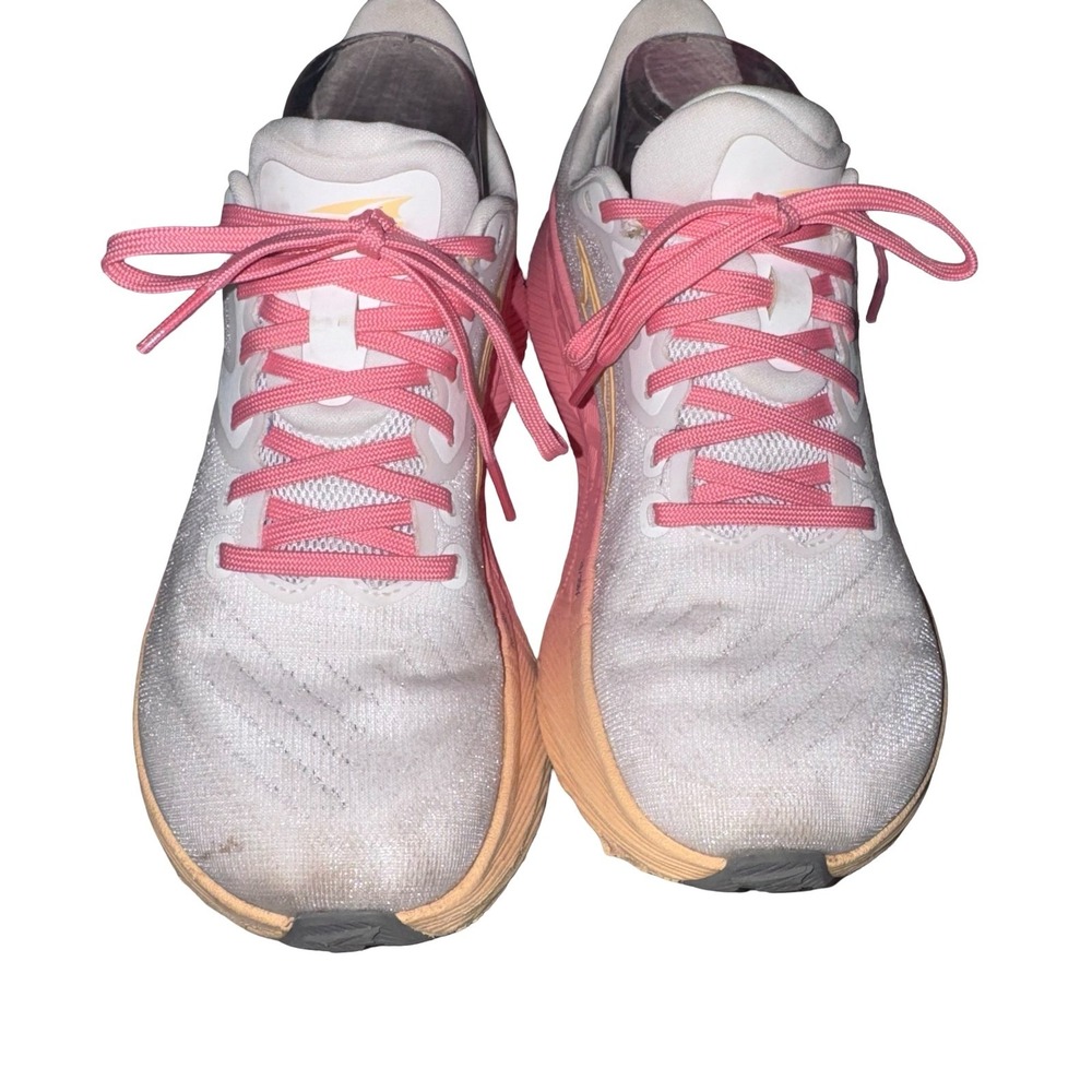 Altra Running Shoes Womens Size 7 White Pink Road Running Athletic Sneakers - Picture 2 of 8